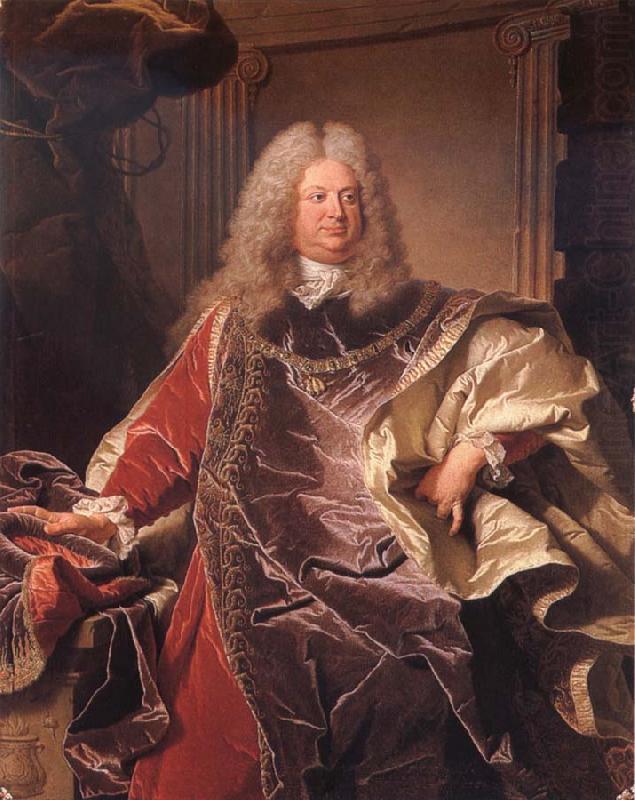 Hyacinthe Rigaud Count Philipp Ludwing Wenzel of Sinzendorf china oil painting image